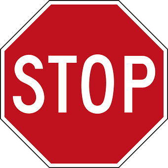 panneau de signalisation stop